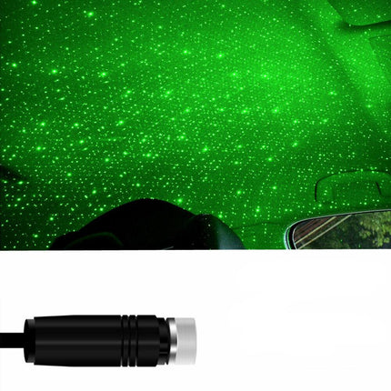 Zelený LED projektor hvězdné oblohy