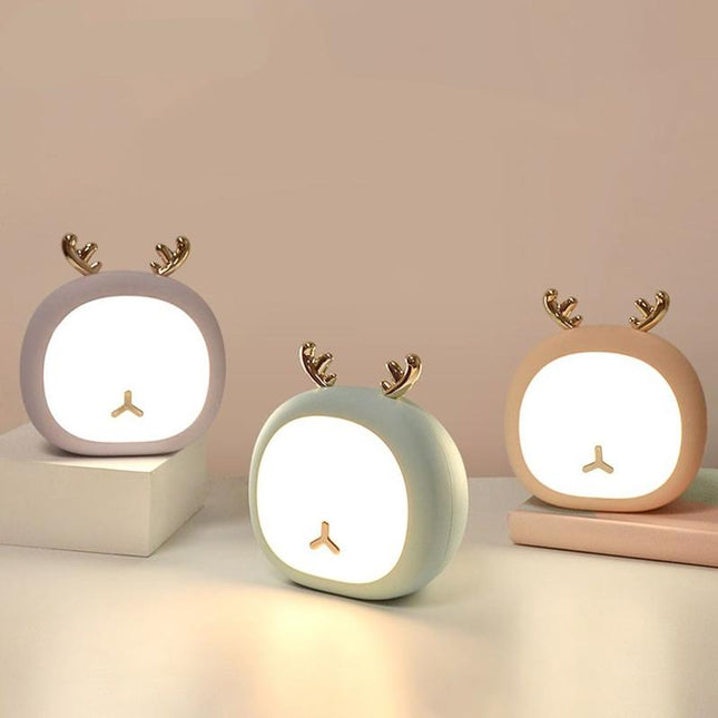 Kulaté LED noční světlo spící kočička