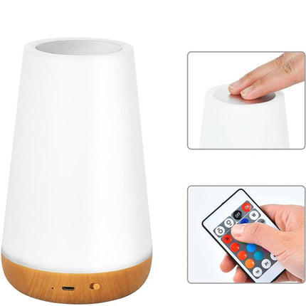 Dotyková noční lampička RGB měnící barvy