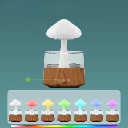 Aroma difuzér a lampička v designu houby