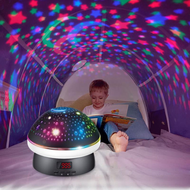 Dětský projektor hvězdné oblohy tvaru houby