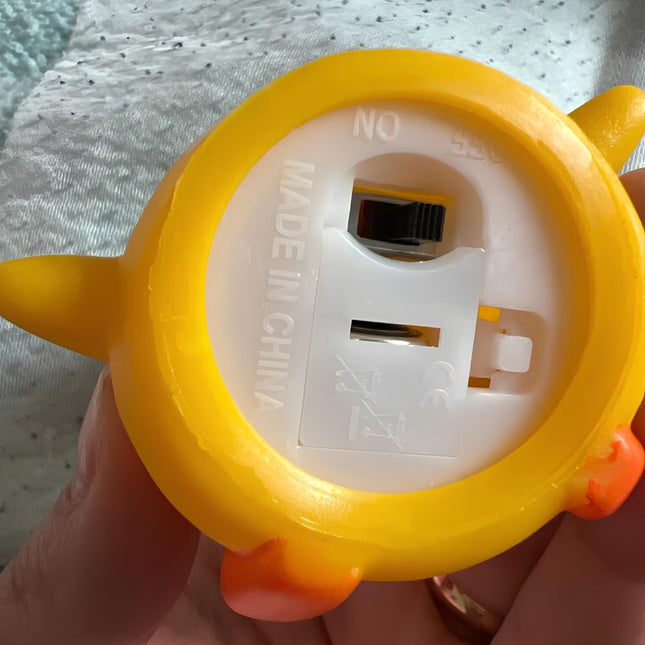 Sada tří nočních světel roztomilá káčátka