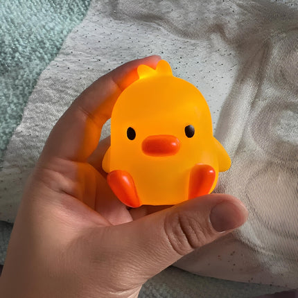 Sada tří nočních světel roztomilá káčátka