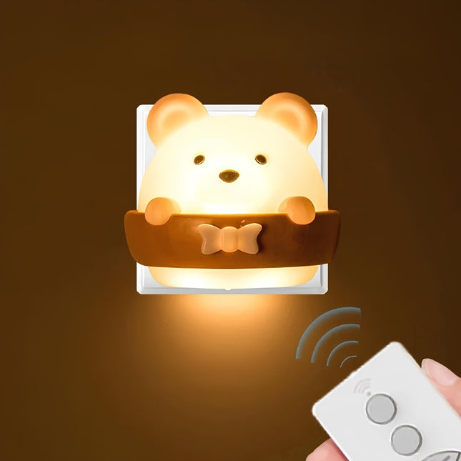 Dobíjecí stmívatelné noční světlo medvídek
