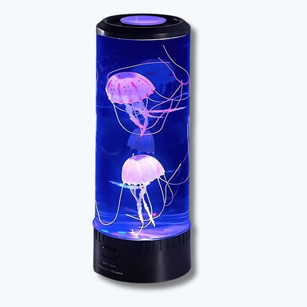 LED lampa akvárium s plovoucími medúzami