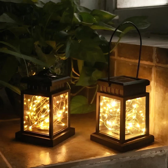 Přenosná solární LED lucerna a lampička