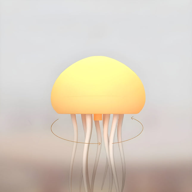 Noční lampička medúza s aktivací zvukem