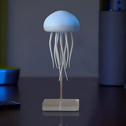 Noční lampička medúza s aktivací zvukem