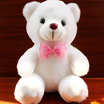 Svítící plyšový medvídek s LED světýlky