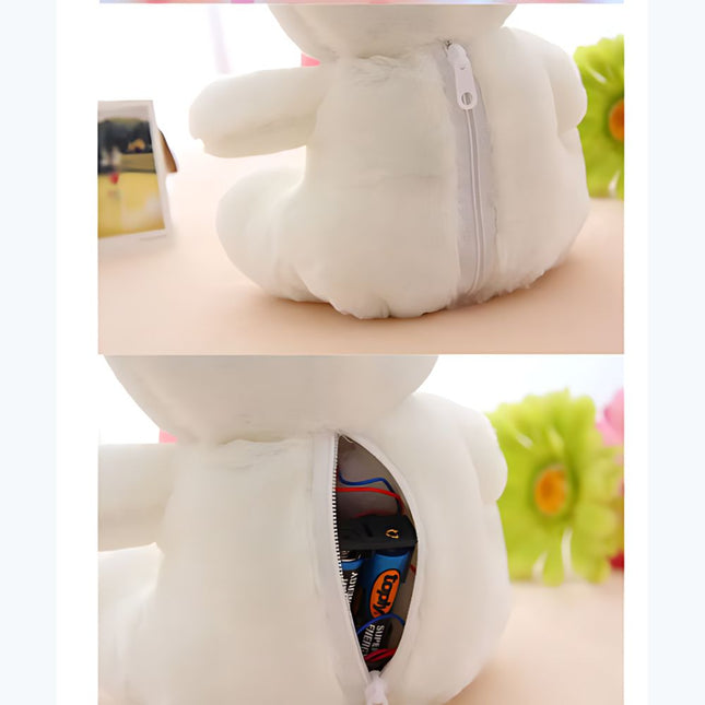 Svítící plyšový medvídek s LED světýlky