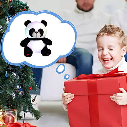 Svítící plyšová panda noční světlo