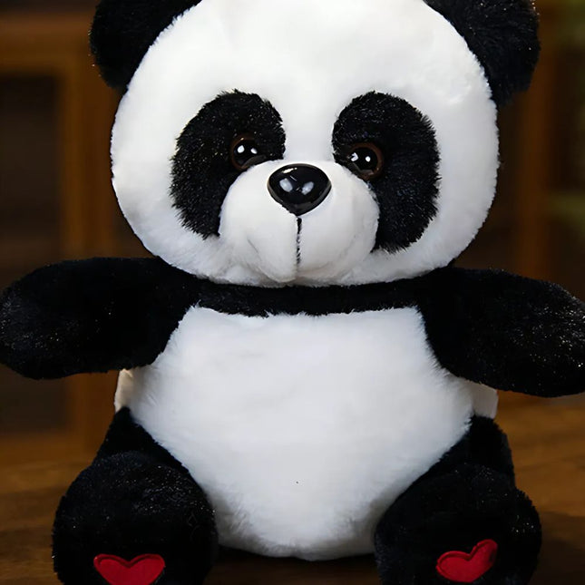 Svítící plyšová panda noční světlo