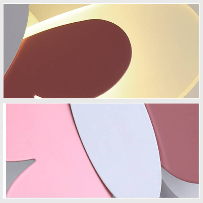 Dětské nástěnné LED světlo motýl