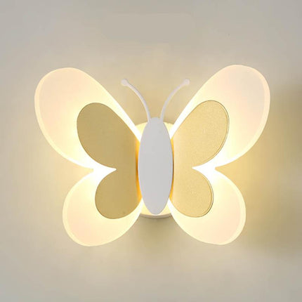Dětské nástěnné LED světlo motýl