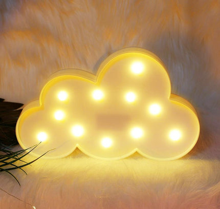 Stolní dekorativní LED lampa mráček