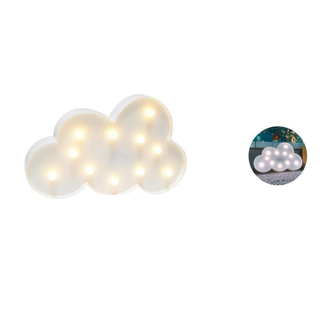 Stolní dekorativní LED lampa mráček