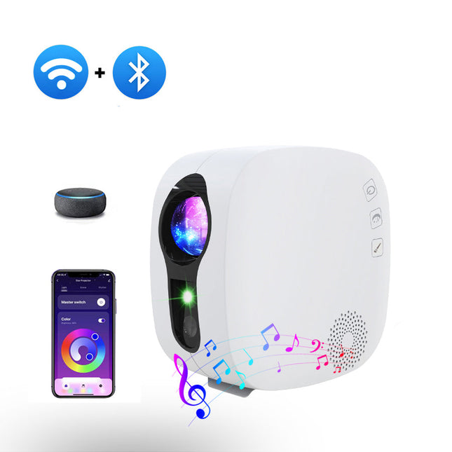 Chytrý LED projektor hvězdné oblohy Wifi