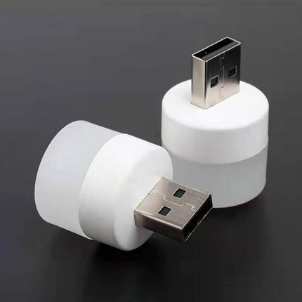Bezdrátová kulatá LED lampička s USB