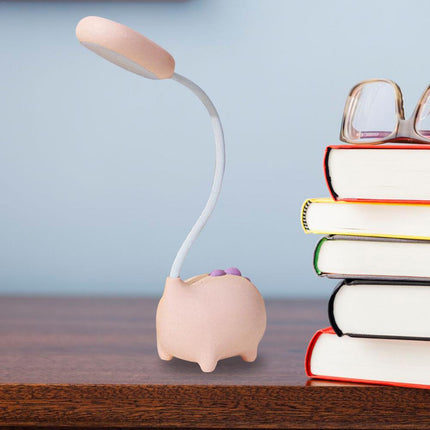 Dětská stolní lampička růžové prasátko