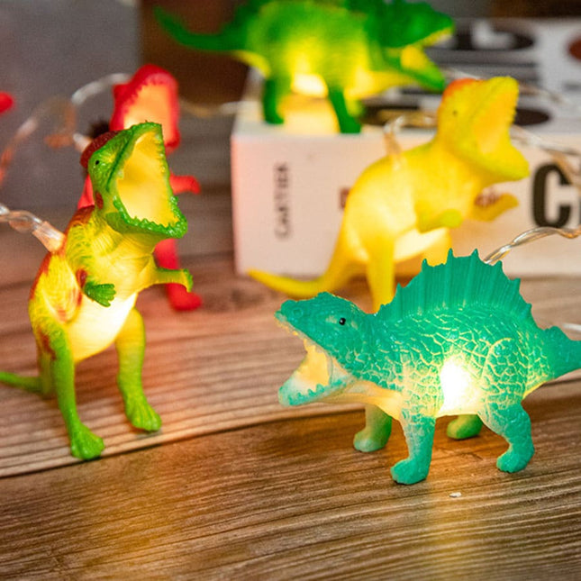 Dětský světelný řetěz s dinosaury