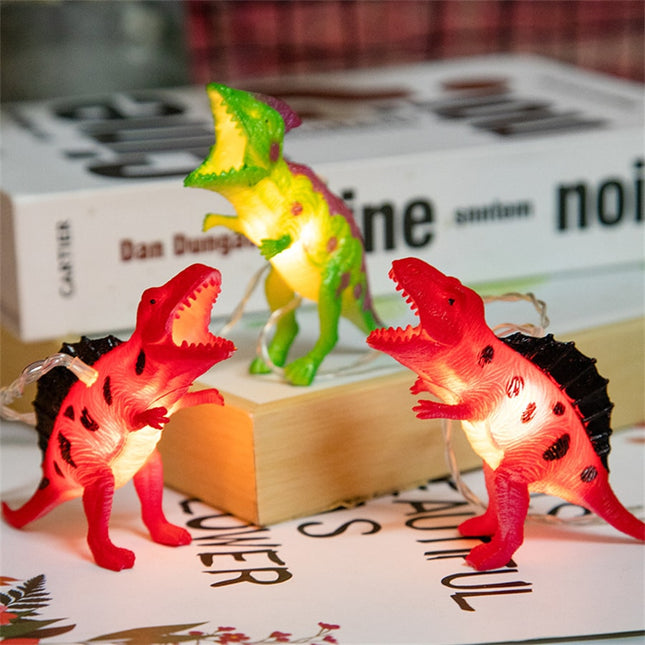 Dětský světelný řetěz s dinosaury