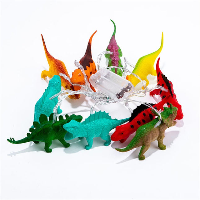 Dětský světelný řetěz s dinosaury