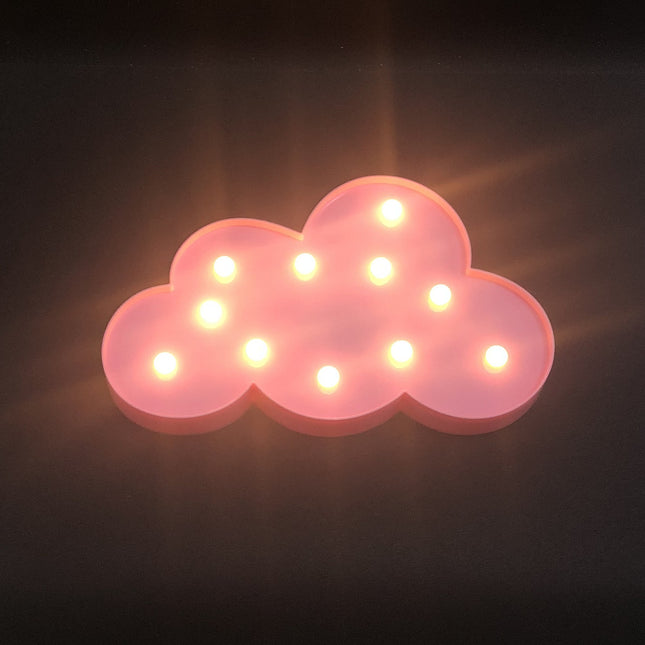 Stolní dekorativní LED lampa mráček