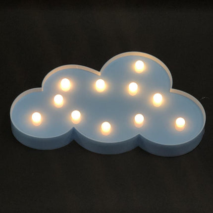 Stolní dekorativní LED lampa mráček