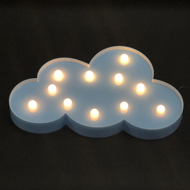 Stolní dekorativní LED lampa mráček