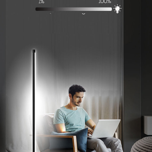 Duhová rohová stojací LED lampa