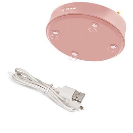 Designová stolní lampa ve tvaru květiny