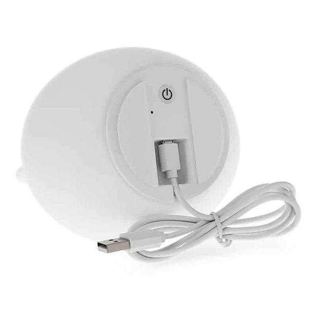 Dobíjecí silikonová lampička zajíček USB
