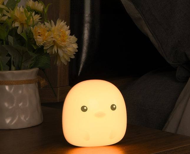 Magnetická noční lampička kuřátko pro děti