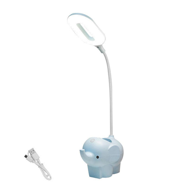 Dětská stolní LED lampička slon stojánek