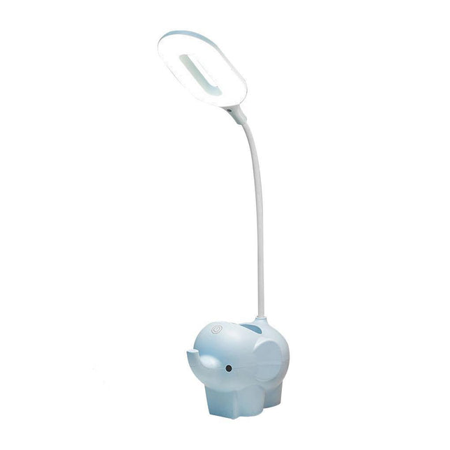 Dětská stolní LED lampička slon stojánek