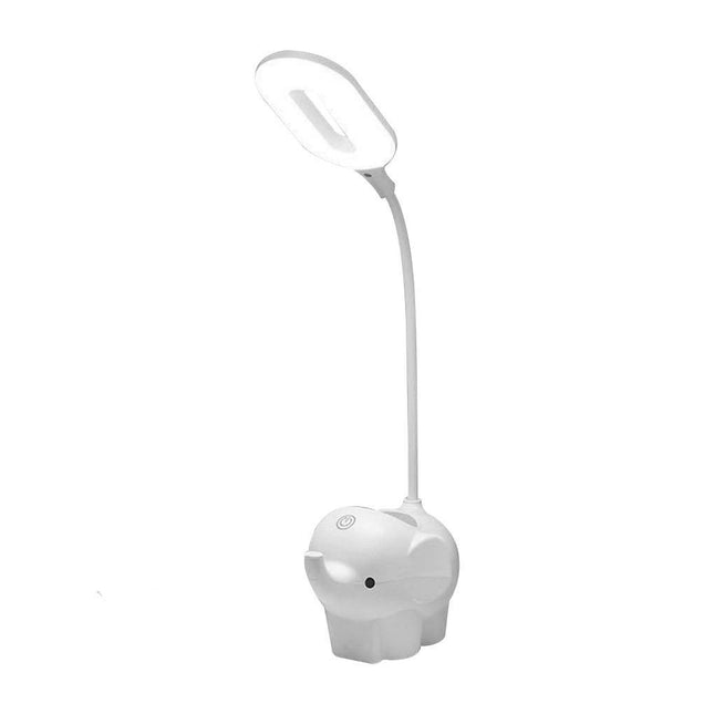 Dětská stolní LED lampička slon stojánek
