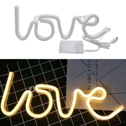 Dekorativní LED neonový nápis Love