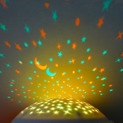 Plyšový ježek s projektorem a hudbou