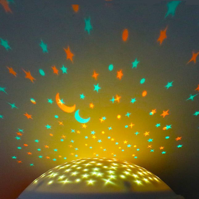 Plyšový medvídek s projektorem a hudbou