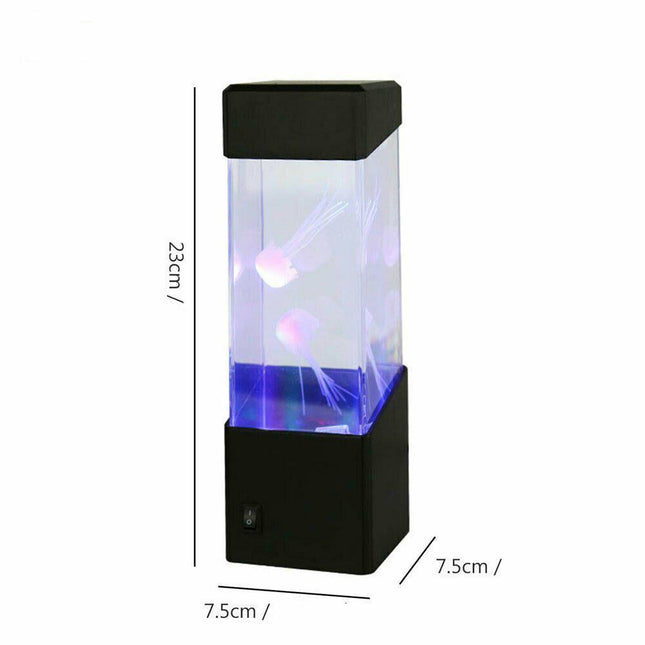 Vícebarevná LED lampa s medúzami