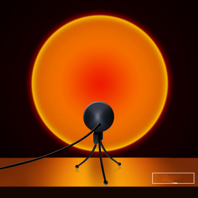 USB projekční lampa západ slunce