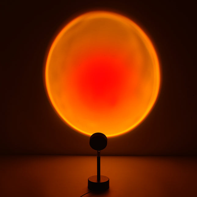 USB projekční lampa západ slunce