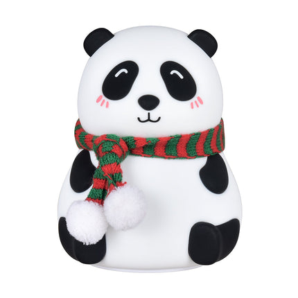 Silikonová noční lampička panda pro děti