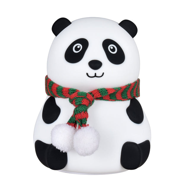 Silikonová noční lampička panda pro děti