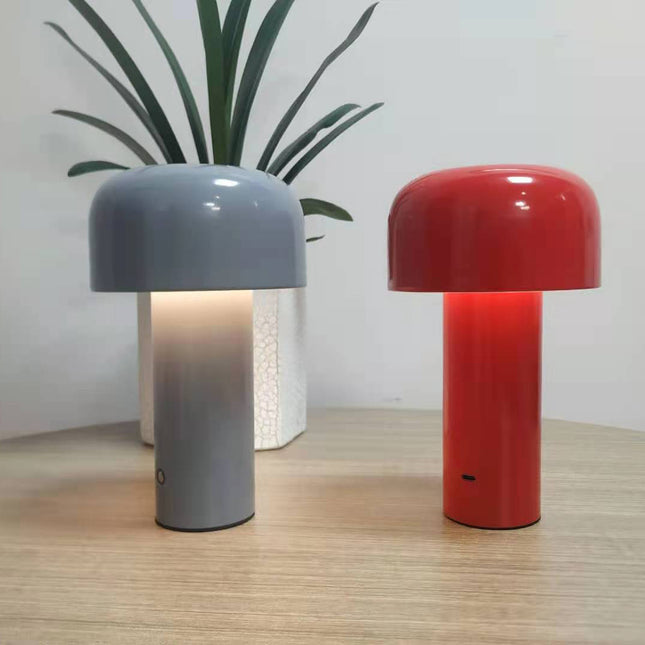Designová bezdrátová stolní lampa houba