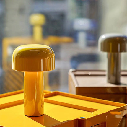 Designová bezdrátová stolní lampa houba