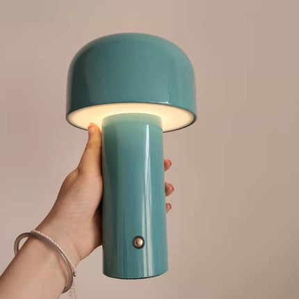 Designová bezdrátová stolní lampa houba