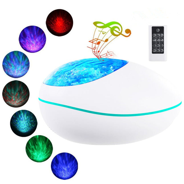 Barevný projektor galaxie s Bluetooth reproduktorem
