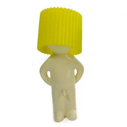Designová stolní lampa ve tvaru panáčka