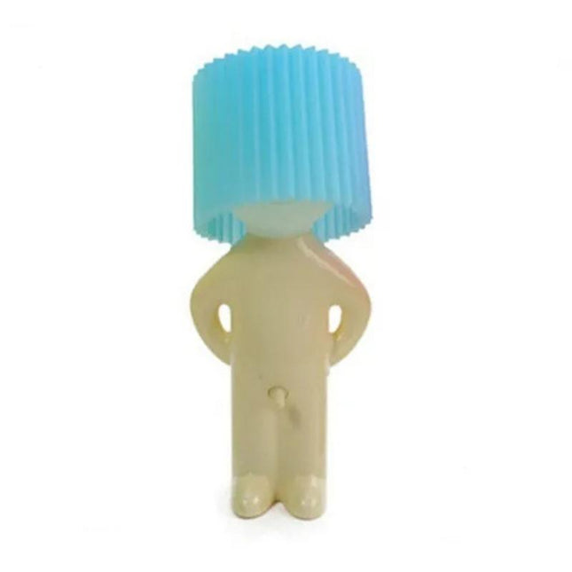 Designová stolní lampa ve tvaru panáčka